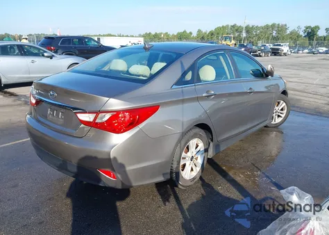 2014 Hyundai Sonata Gls из США, поврежденный, VIN 5NPEB4ACXEH902617